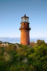 Light Shines at Aquinnah Lighthouse Tower on Martha's Vineyard I